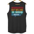 Introverted But Willing To Discuss Soccer Unisex Tank Top Introverted But Willing To Discuss Soccer Unisex Tank Top