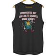 Introverted But Willing To Discuss Video Games Introvert Unisex Tank Top