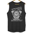 Introverts Unite Anti-Social Shy Person Joke Unisex Tank Top
