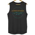 Introvirtuous Retro Pixel Funny Introvert Quote Unisex Tank Top