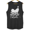 It's Way Too Peopley Outside Cute Cat Introvert Unisex Tank Top It's Way Too Peopley Outside Cute Cat Introvert Unisex Tank Top