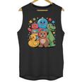 Kidcore Aesthetic Retro Vibes Colorful Cartoon Nostalgia Unisex Tank Top