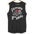 Kids I Crushed 2nd Grade Monster Truck School Graduation Unisex Tank Top