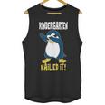 Kids Kindergarten Dabbing Penguin Nailed It Graduation Class 2021 Unisex Tank Top