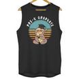 Kids Pre-K Graduate Sloth Cap And Gown Cute Preschool Graduation Unisex Tank Top