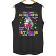 Kindergarten Graduation 2025 Graduate Girls Unicorn 1st Grad Unisex Tank Top