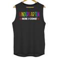 Kindergarten Here I Come Kids Pre-k Graduation Unisex Tank Top