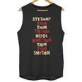 Do You Know The Muffin Man DYKTMM Nostalgia Quote Unisex Tank Top