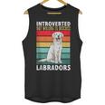 Labrador Retriever Introvert White Lab Unisex Tank Top
