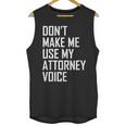 Lawyer Law School Graduation Attorney Men Women Unisex Tank Top