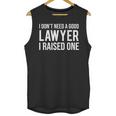 Lawyer Parents Father Mother T-Shirt Law School Graduation Unisex Tank Top