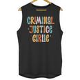Lawyer True Crime Lover Addict Graduation Apparel Criminal Justice Girlie Major Degree Future Detective Unisex Tank Top