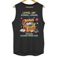 Level Up School Legend Video Game Pixel Art Graduation Unisex Tank Top