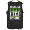 Leveling Up To High School Tee Shirt Gaming Graduation Unisex Tank Top