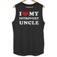 I Love My Introvert Uncle I Heart My Introvert Uncle Unisex Tank Top I Love My Introvert Uncle I Heart My Introvert Uncle Unisex Tank Top