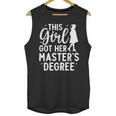 Masters Degree Art For Women Girls Masters Degree Graduation Unisex Tank Top