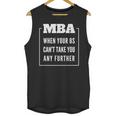 MBA Graduation Unisex Tank Top