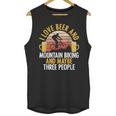 Mountain Biking Beer Drinking Introvert Sayings For Cyclist Unisex Tank Top