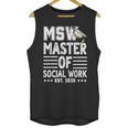 MSW Est 2026 Masters Of Social Work Graduation Social Worker Unisex Tank Top