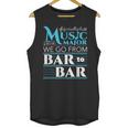 Music Major Student Pun Graduation Unisex Tank Top