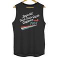 Nostalgia 80s Duck Goose Distressed Unisex Tank Top