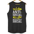 Not Anti Social Just Selectively Social Introvert Unisex Tank Top Not Anti Social Just Selectively Social Introvert Unisex Tank Top