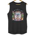 I Am Not a Hugger Introvert Hedgehog With Cactus Unisex Tank Top I Am Not a Hugger Introvert Hedgehog With Cactus Unisex Tank Top