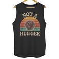 Not A Hugger Retro Sea Urchin Sarcastic Introvert Unisex Tank Top