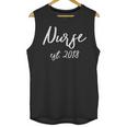 NURSE EST 2018 New Nursing School Graduation Shirt Unisex Tank Top
