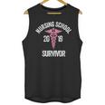 Nursing School Survivor Apparel Graduation Party Nurse RN Unisex Tank Top