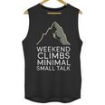 Outdoor Introvert Vibes Weekend Climber Unisex Tank Top