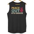 Peace Out 6th Grade Graduation Last Day Of School Unisex Tank Top