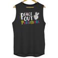 Peace Out PreschoolShirt Graduation Last Day Unisex Tank Top