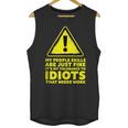 My People Skills Are Just Fine Sarcastic Introvert Unisex Tank Top