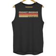 Personal Christmas Retro Vintage Graduation Project Manager Job Title Profession Birthday Worker Unisex Tank Top