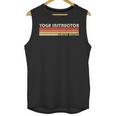 Personal Christmas Retro Vintage Graduation Yoga Instructor Job Title Profession Birthday Worker Unisex Tank Top