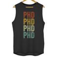 PHD Graduation Doctorate Unisex Tank Top