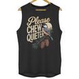 Please Chew Quieter Introverts Casual Everyday Unisex Tank Top Please Chew Quieter Introverts Casual Everyday Unisex Tank Top