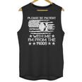 Please Be Patient With Me I'm From The 1900s USA Flag Skull Unisex Tank Top Please Be Patient With Me I'm From The 1900s USA Flag Skull Unisex Tank Top