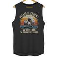 Please Be Patient With Me I'm From The 1900s Vintage Wagon Unisex Tank Top