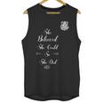 Police Academy Graduation She Believed She Could So She Did Unisex Tank Top