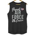 Proud Air Force Cousin US Air Force Graduation Cousin Tee Unisex Tank Top