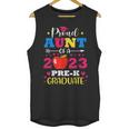 Proud Aunt Of 2023 Pre-K Graduate Senior Graduation Matching Unisex Tank Top
