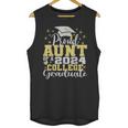 Proud Aunt Of 2024 College Graduate Family 24 Graduation Unisex Tank Top
