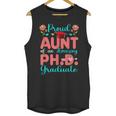 Proud Aunt Of An Amazing PhD Graduate Family Graduation Unisex Tank Top