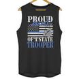 Proud Aunt Of a State Trooper Police Officer Graduation Unisex Tank Top