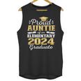 Proud Auntie Of 5th Grade Graduate 2024 Family Graduation Unisex Tank Top