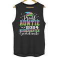 Proud Auntie Of Kindergarten Graduate 2024 Graduation Auntie Unisex Tank Top