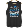 Proud Aunty Of 2024 College Graduate Family 24 Graduation Unisex Tank Top