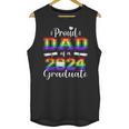 Proud Dad Of 2024 Graduate Class 2024 Graduation Family Unisex Tank Top
